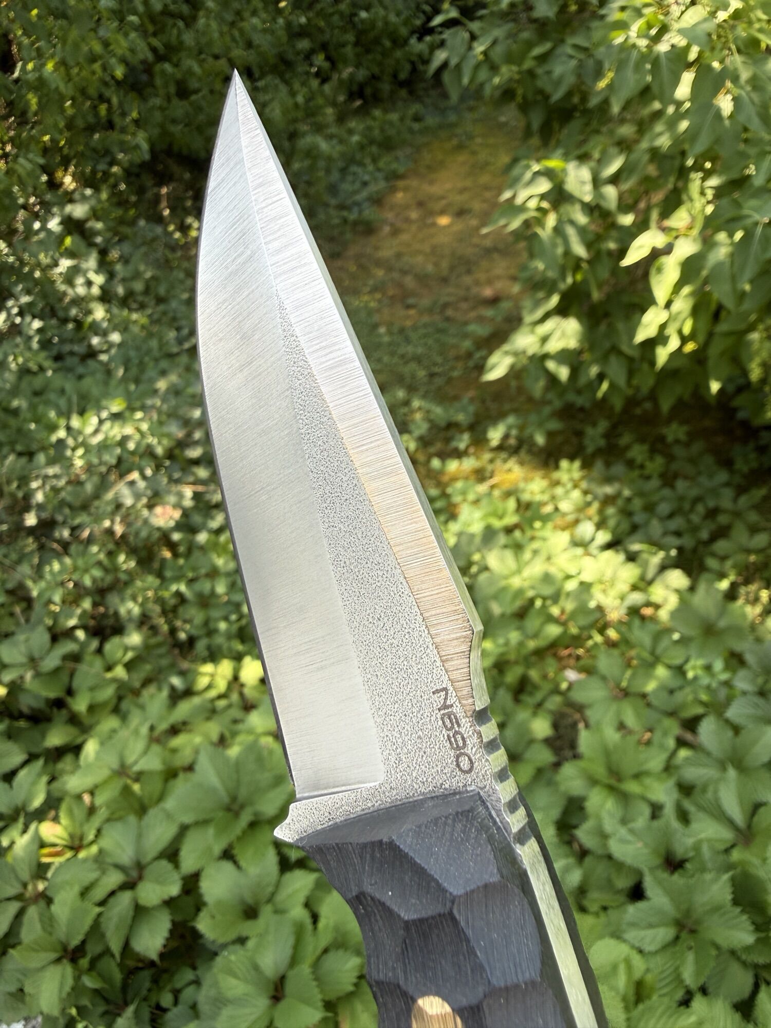 BULLKNIFE | BIZON | Handmade - N690 / Kompaktlaminat & Kydex – Bild 6