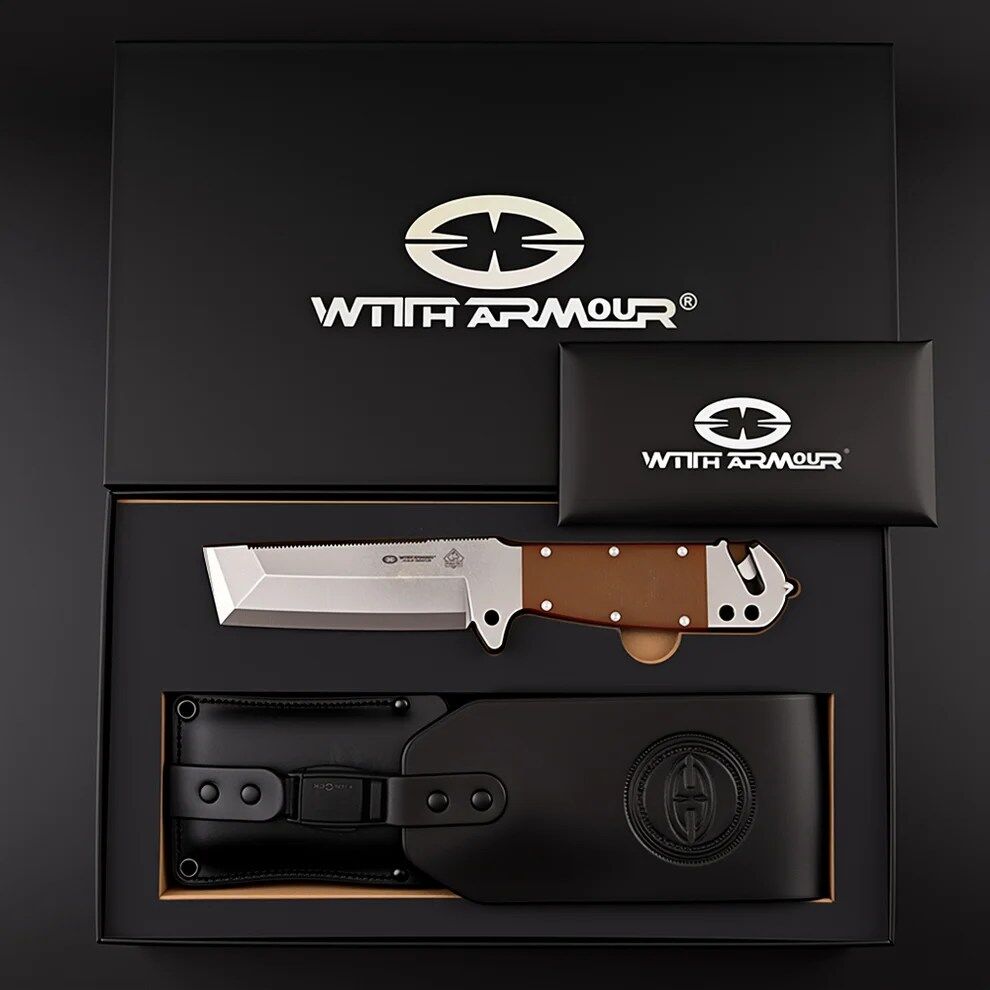 WithArmour Professional | Preik Duty I-TN | Outdoor FIXED BLADE HEAVY DUTY – Bild 5