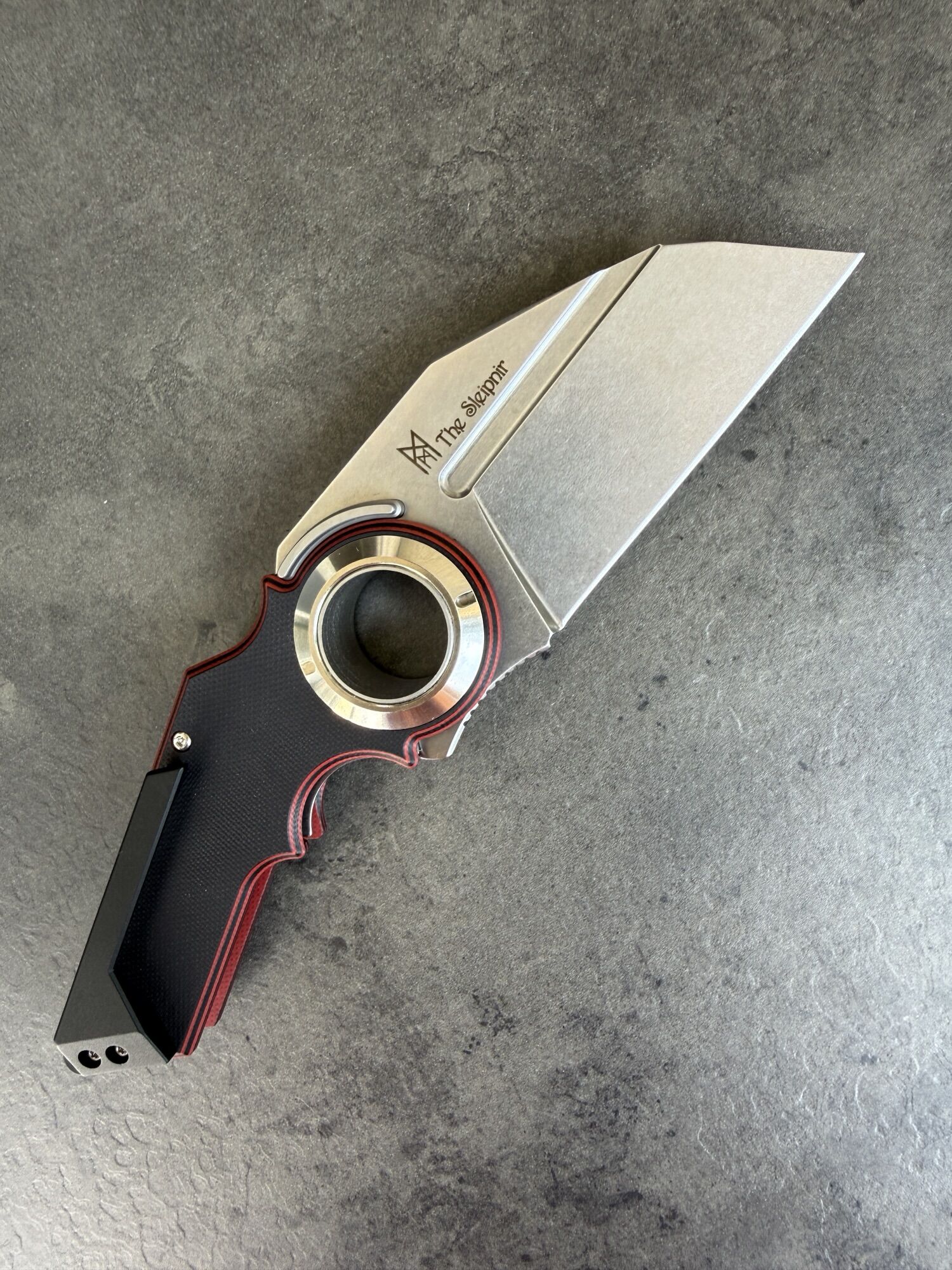 Midgards-Messer | SLEIPNIR | Hybrid-Cryo & G10 black and red, limited to 100 pieces - Image 3