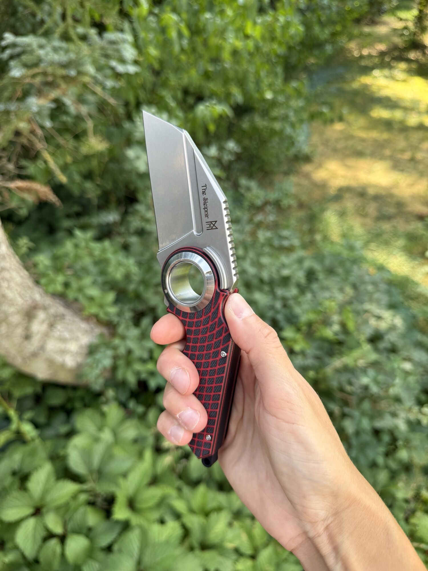Midgards-Messer | SLEIPNIR | Hybrid-Cryo & G10 black and red, limited to 100 pieces - Image 5