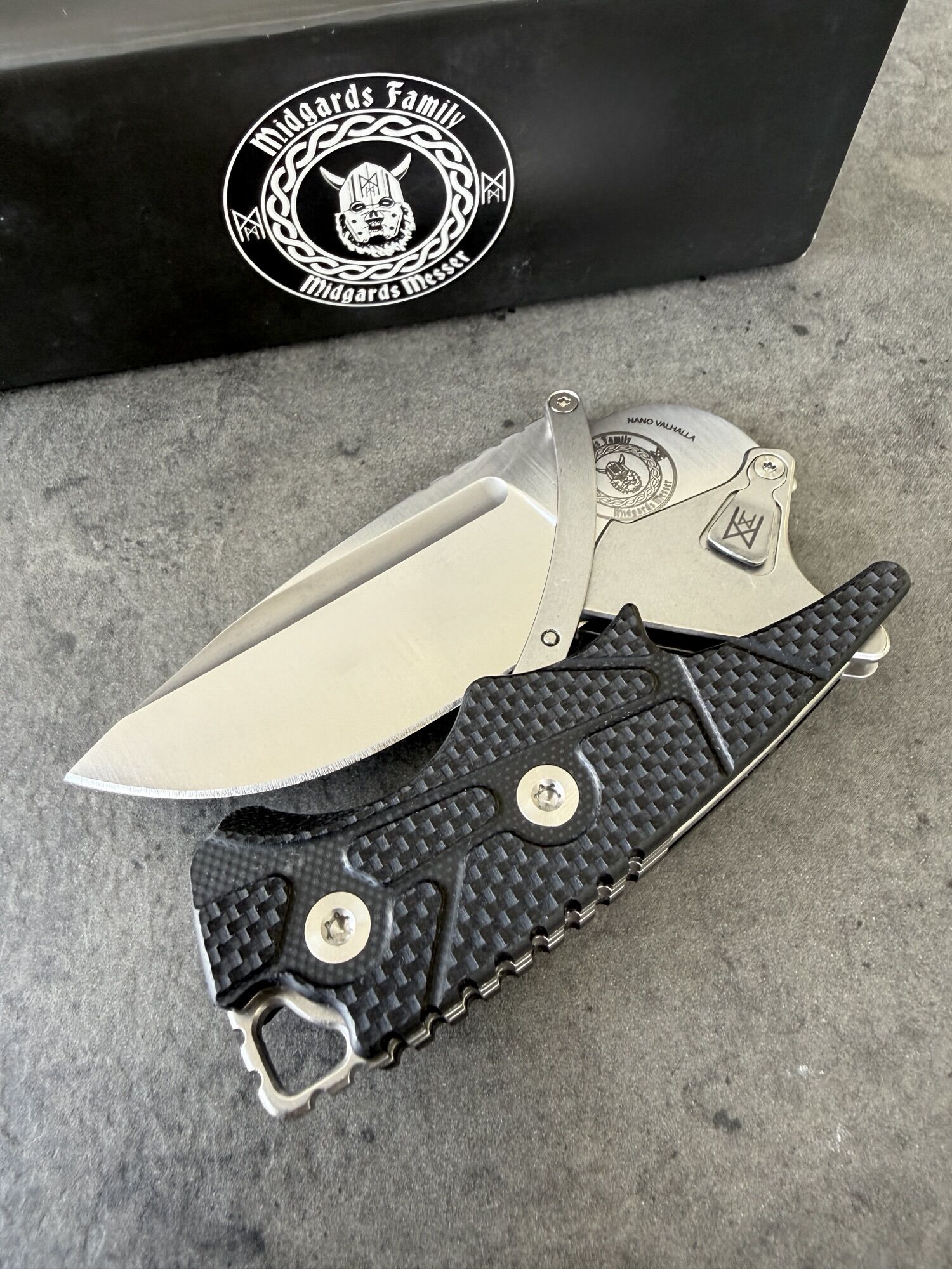 Midgards-Messer | NANO VALHALLA DROPPOINT | Hybrid Cryo - Limitiert xx/50 – Bild 3
