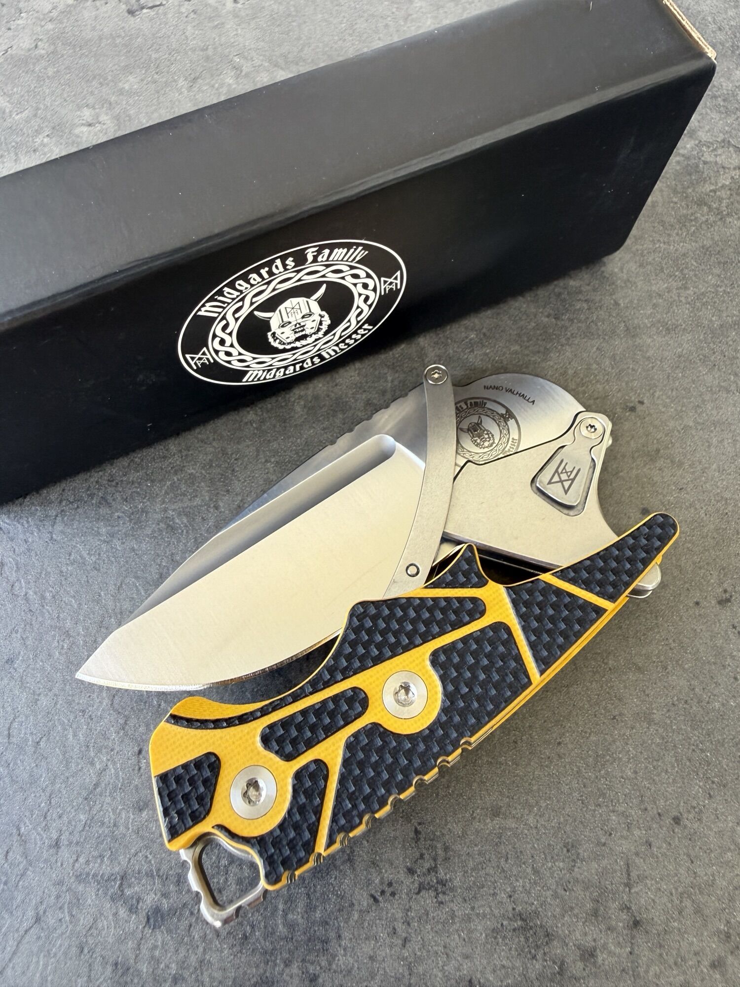 Midgards-Messer | NANO VALHALLA DROPPOINT | Hybrid Cryo - Limitiert xx/50 – Bild 6