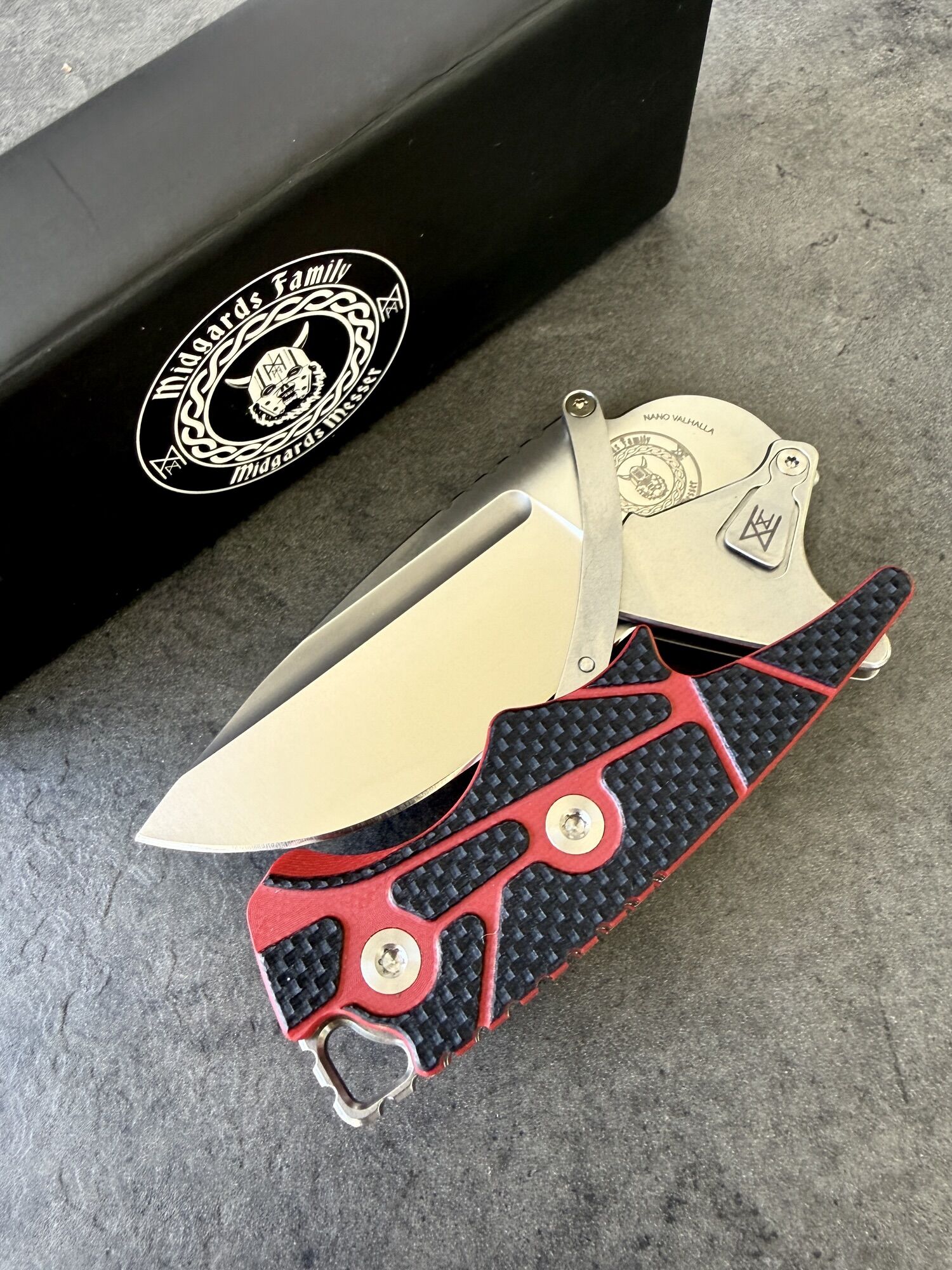 Midgards-Messer | NANO VALHALLA DROPPOINT | Hybrid Cryo - Limitiert xx/50 – Bild 13