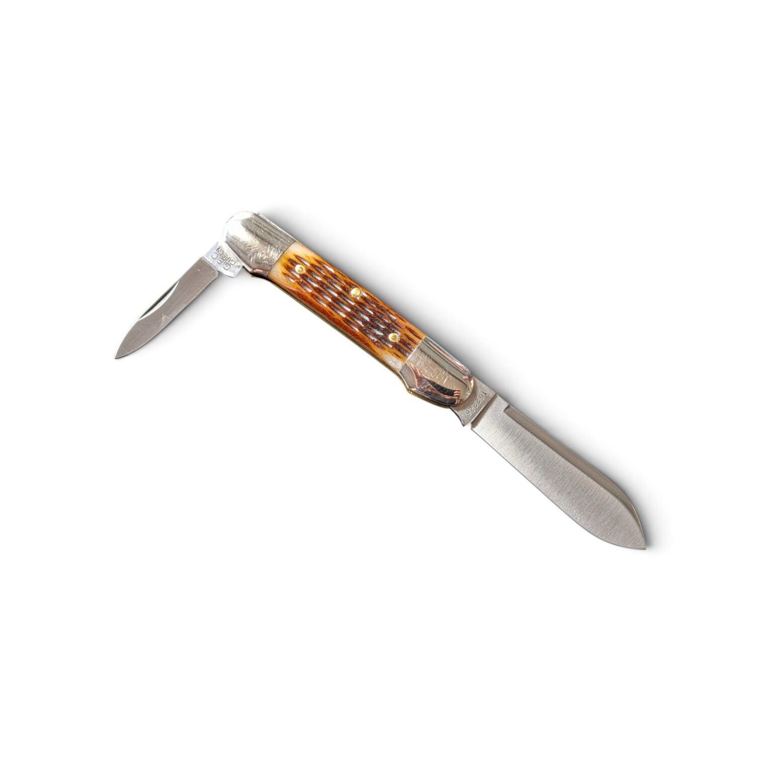 Great Eastern Cutlery GEC #162226 - Rogers Brown Jigged Bone - Image 2