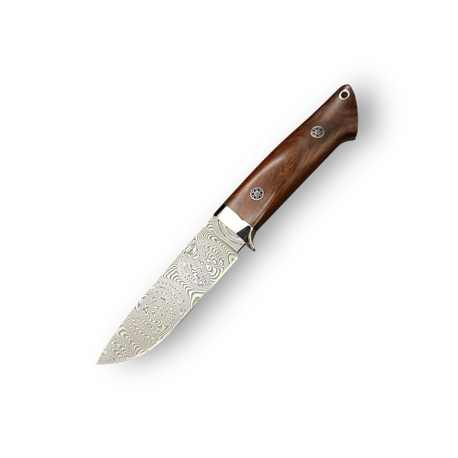 Tokaba Knives Türkiye | Custom Loveless Design | Damascus / Santos Wood (#10)
