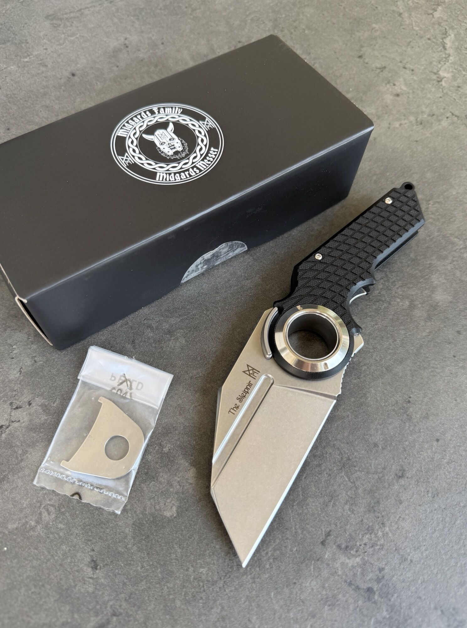 Midgards-Messer | SLEIPNIR | Hybrid-Cryo & G10 schwarz limitiert auf 200 Stück – Bild 4