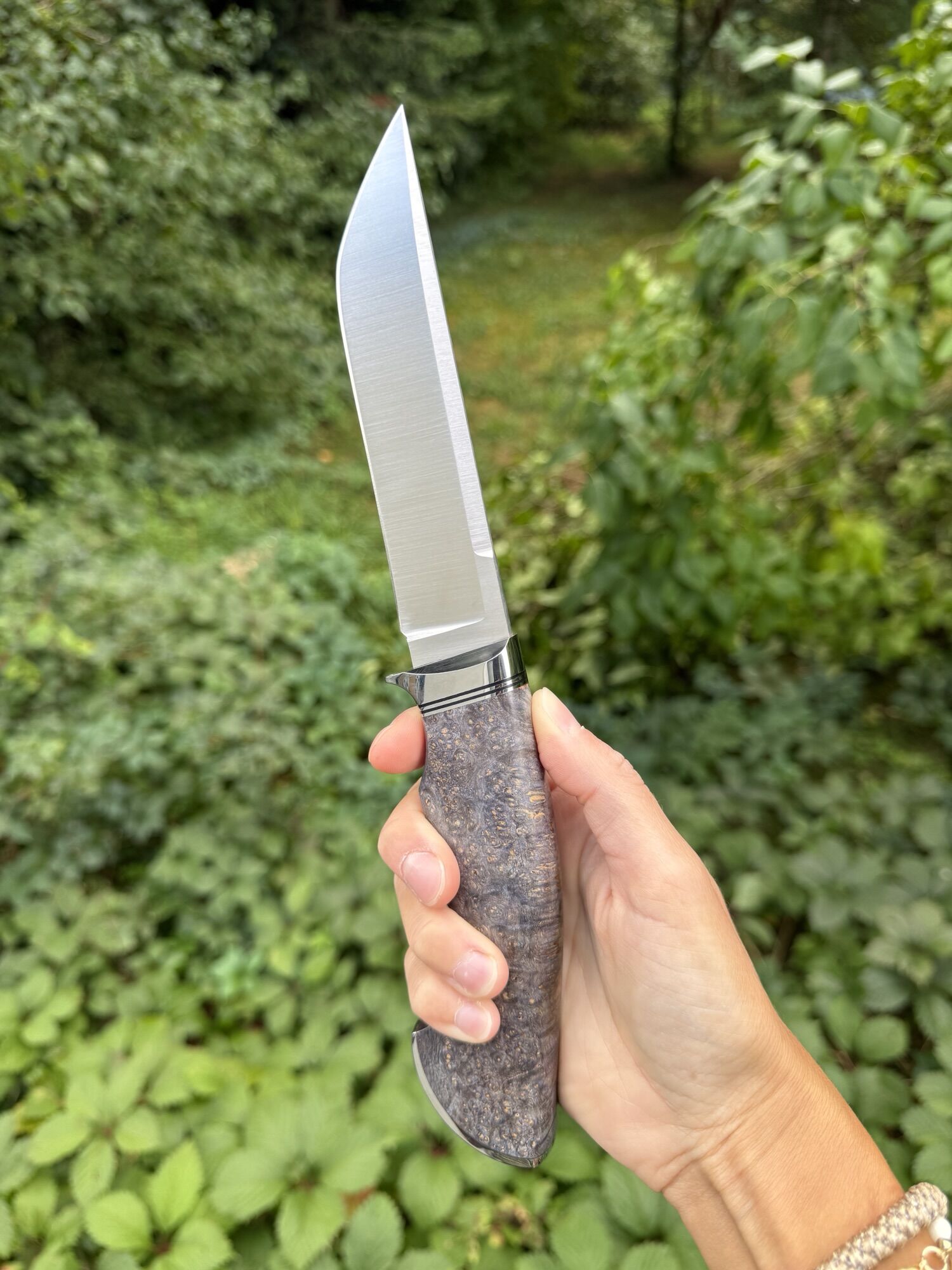 Tokaba Knives Türkiye - Custom Modell - BM390MC / Amboyna Wood (#34) – Bild 4