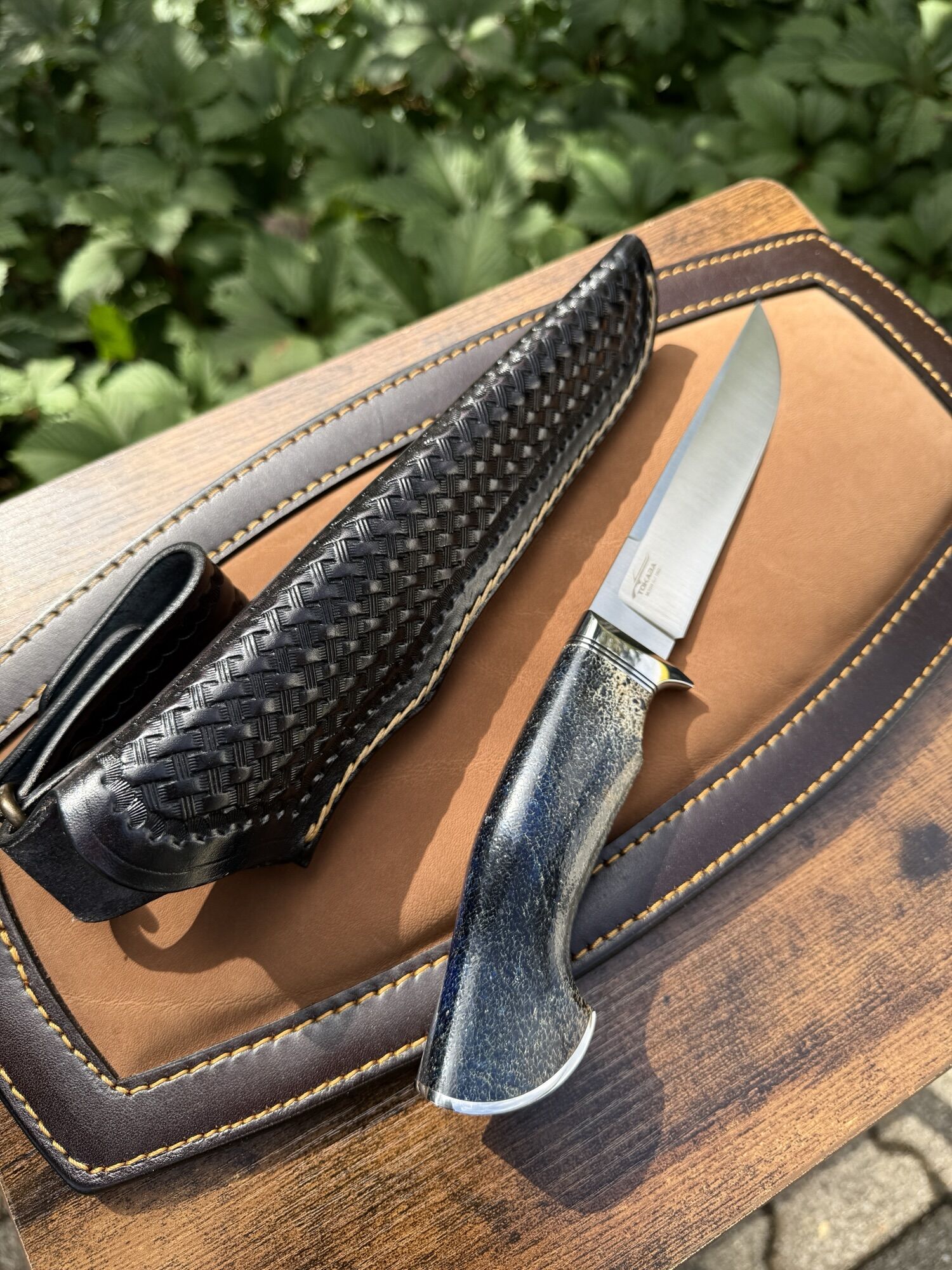 Tokaba Knives Türkiye | Custom | M398 & Fossilized Bone (#36) - Image 2