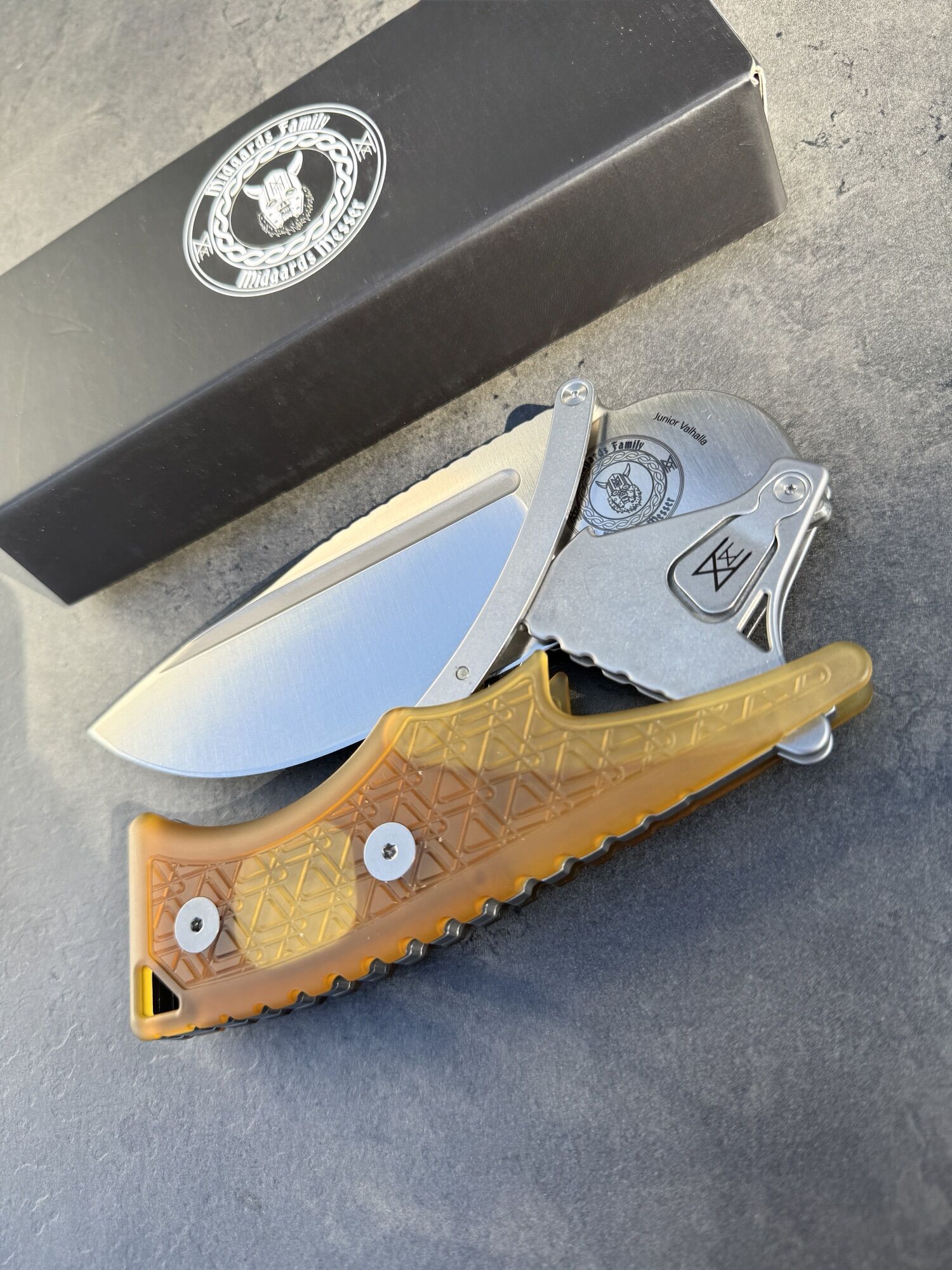 Midgards-Messer | JUNIOR VALHALLA | Ultem & Hybrid Cryo - Limited xx/100 - PRE-ORDER - Image 2