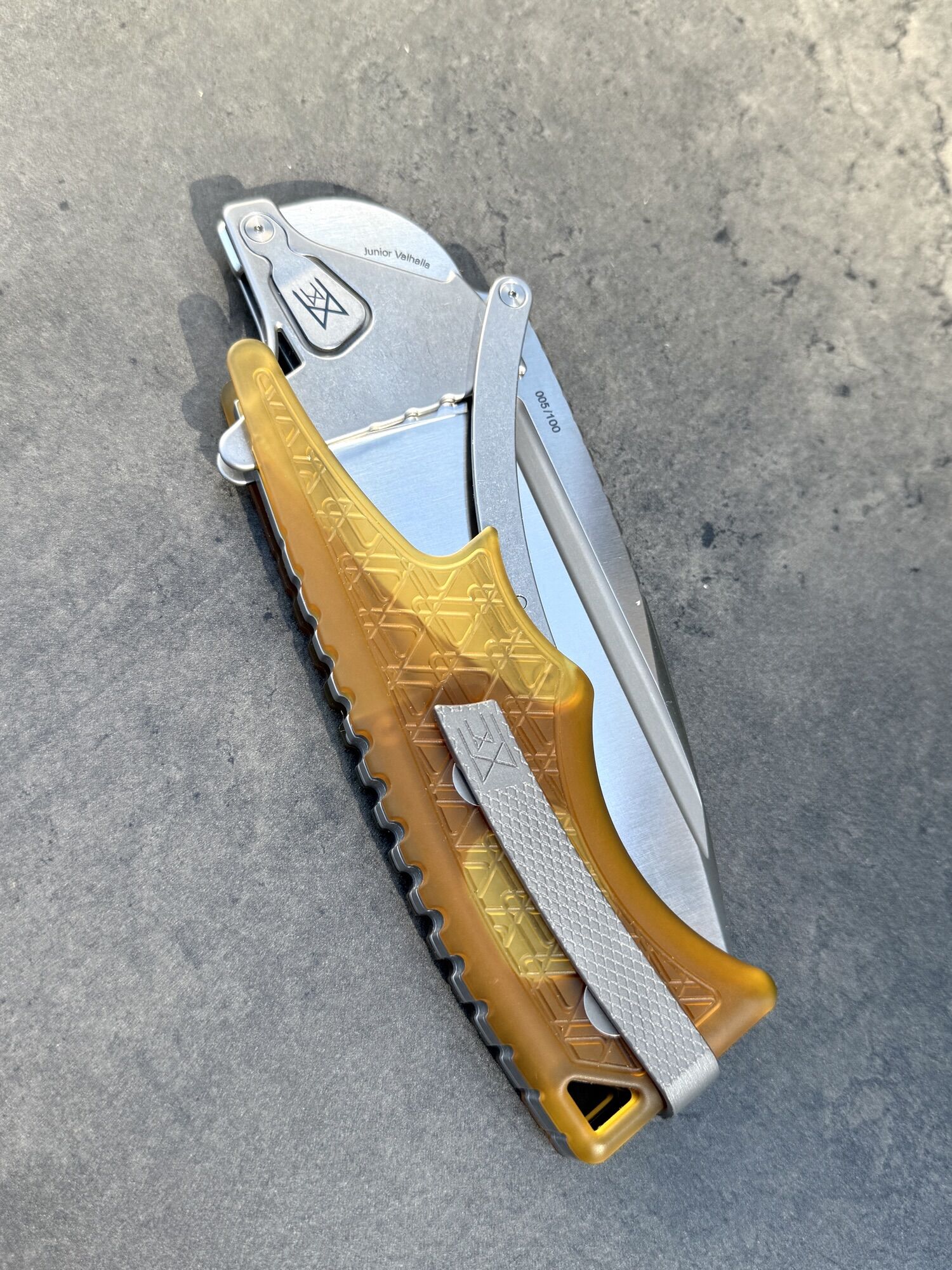 Midgards-Messer | JUNIOR VALHALLA | Ultem & Hybrid Cryo - Limited xx/100 - PRE-ORDER - Image 3