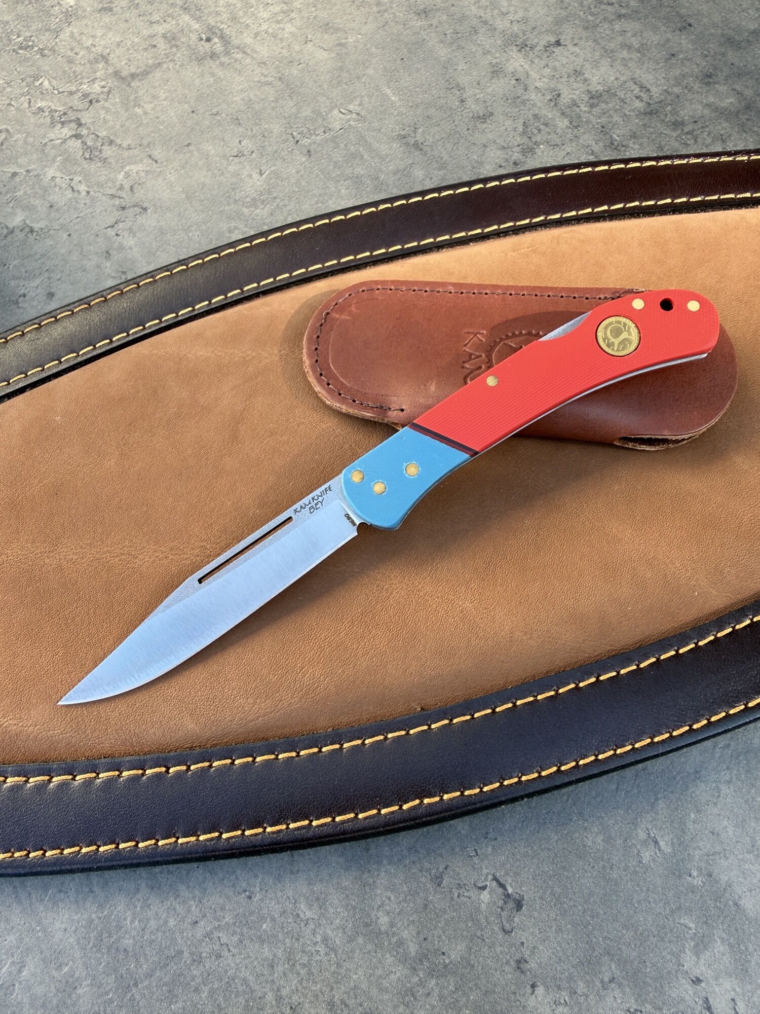 KAM KNIFE | BEY | N690 & G10 - Backlock – Bild 2