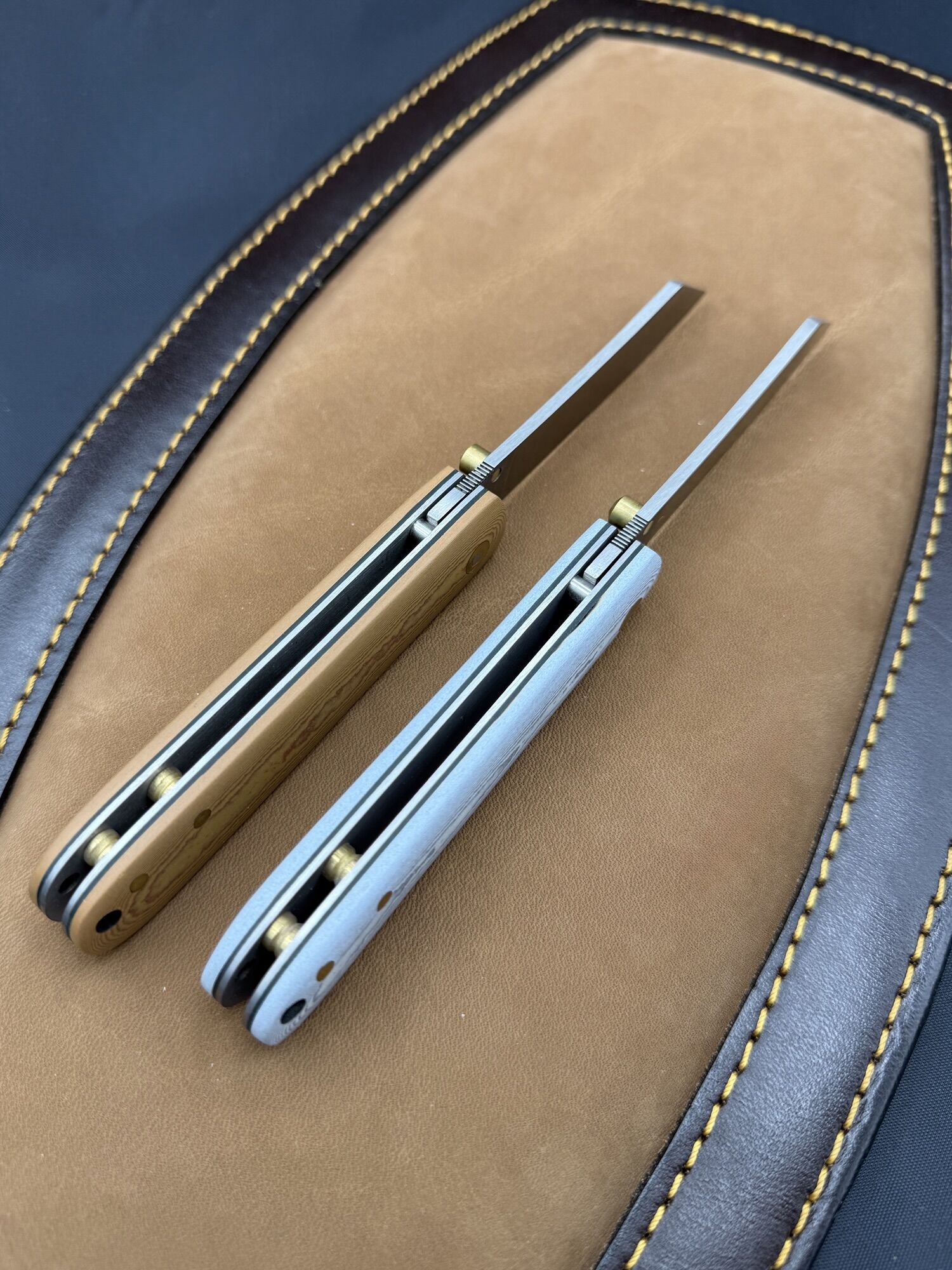 KAM KNIFE | T30 | N690 & Eichen-Micarta, Linerlock – Bild 5