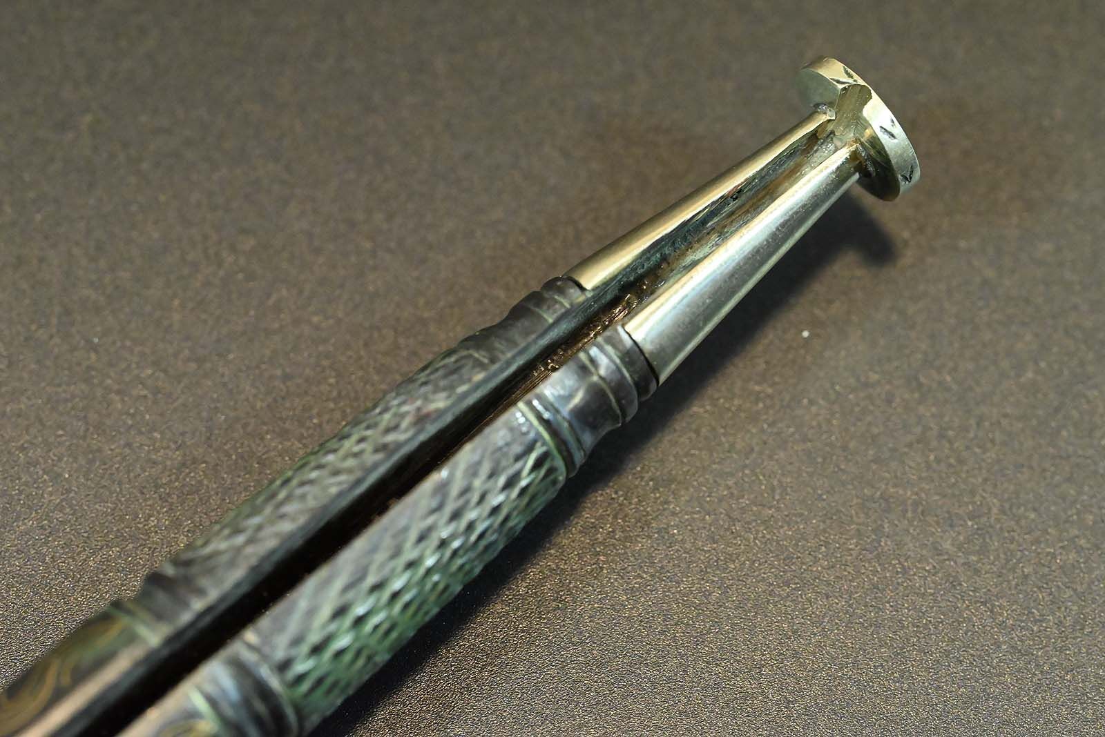 L'Artigiano Scarperia "HISTORIC AVIGLIANO CROSSBOW KNIFE" - C70 / Büffelhorn - 100 % Custom Handmade in Scarperia Italy – Bild 14