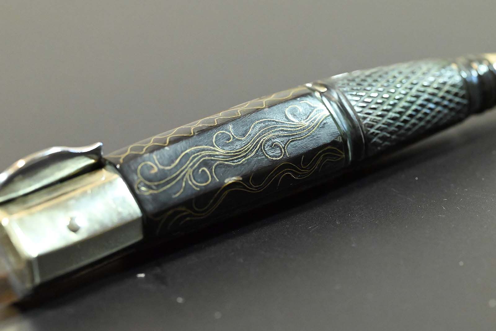 L'Artigiano Scarperia "HISTORIC AVIGLIANO CROSSBOW KNIFE" - C70 / Büffelhorn - 100 % Custom Handmade in Scarperia Italy – Bild 18
