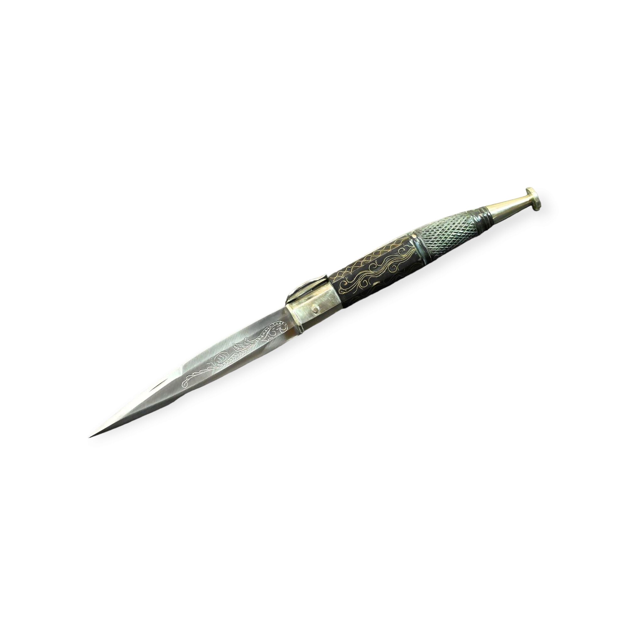 L'Artigiano Scarperia "HISTORIC AVIGLIANO CROSSBOW KNIFE" - C70 / Büffelhorn - 100 % Custom Handmade in Scarperia Italy