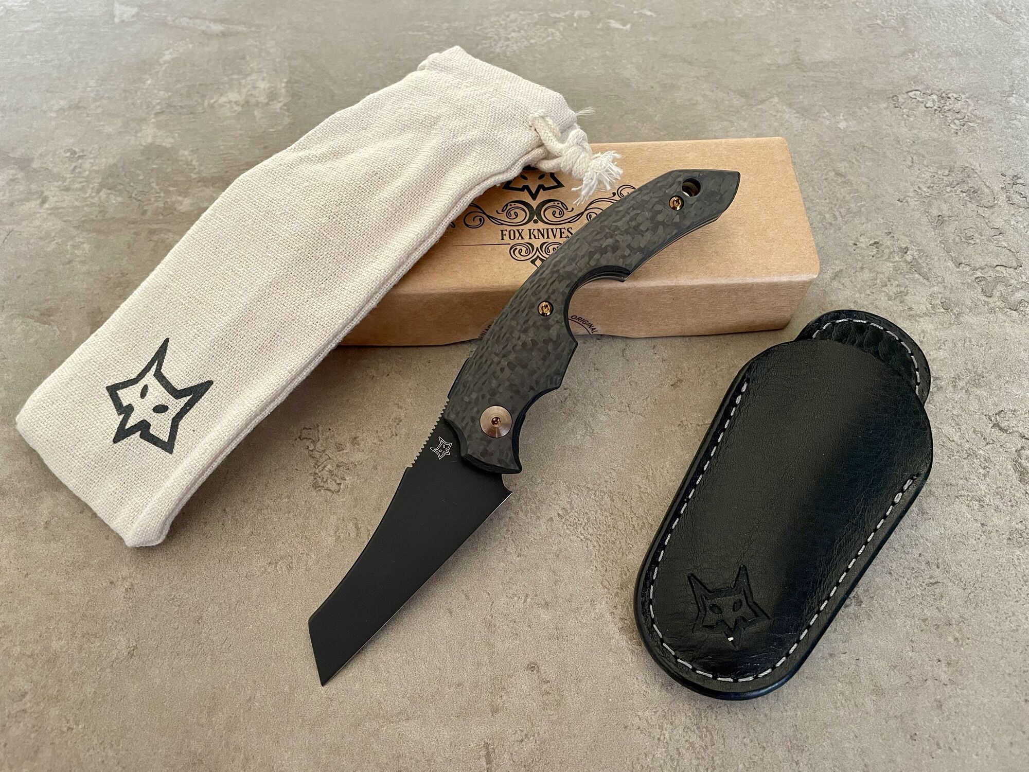 Fox Knives VIRTUS FX-541 CF Cigar Cutter - Image 9
