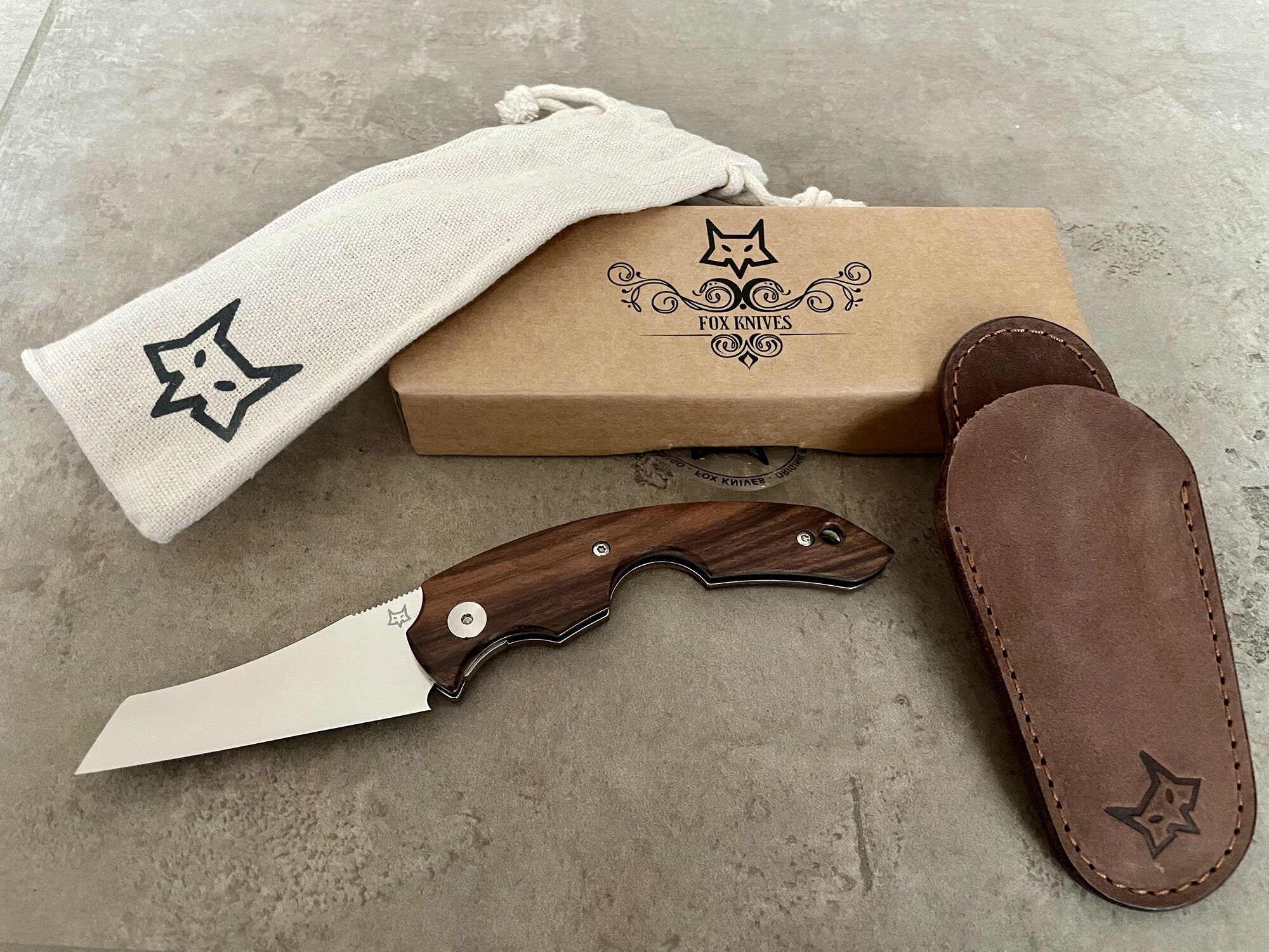 Fox Knives VIRTUS FX-541 ST Santos wood Cigar Cutter - Image 9