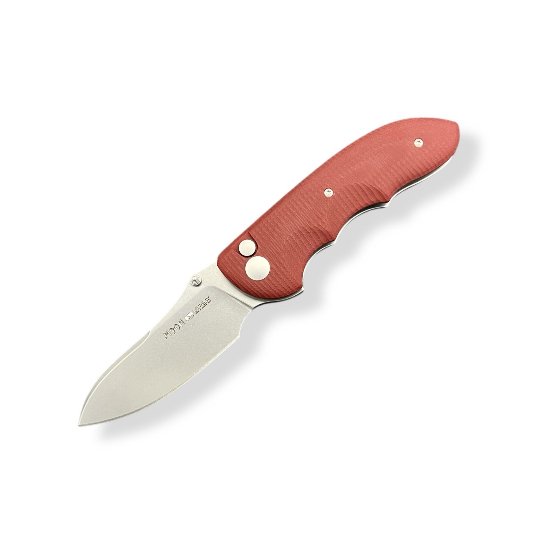 Viper | MOON | Magnacut / G10 red – Designed by Fabrizio Silvestrelli