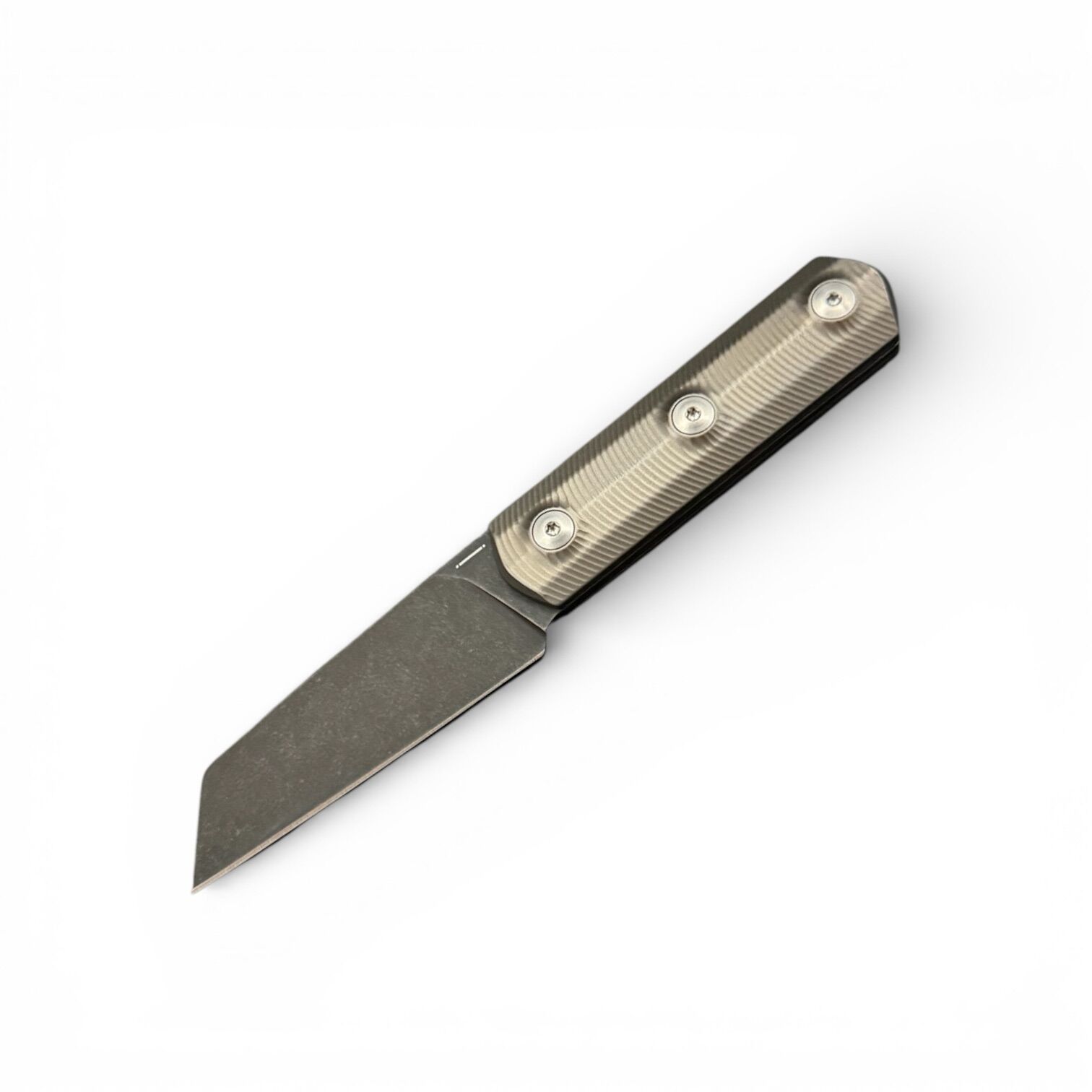 Straight Line EDC | ERNY | Black PVD M390 /Titanium-bronze - Designed by Igor Bortolussi