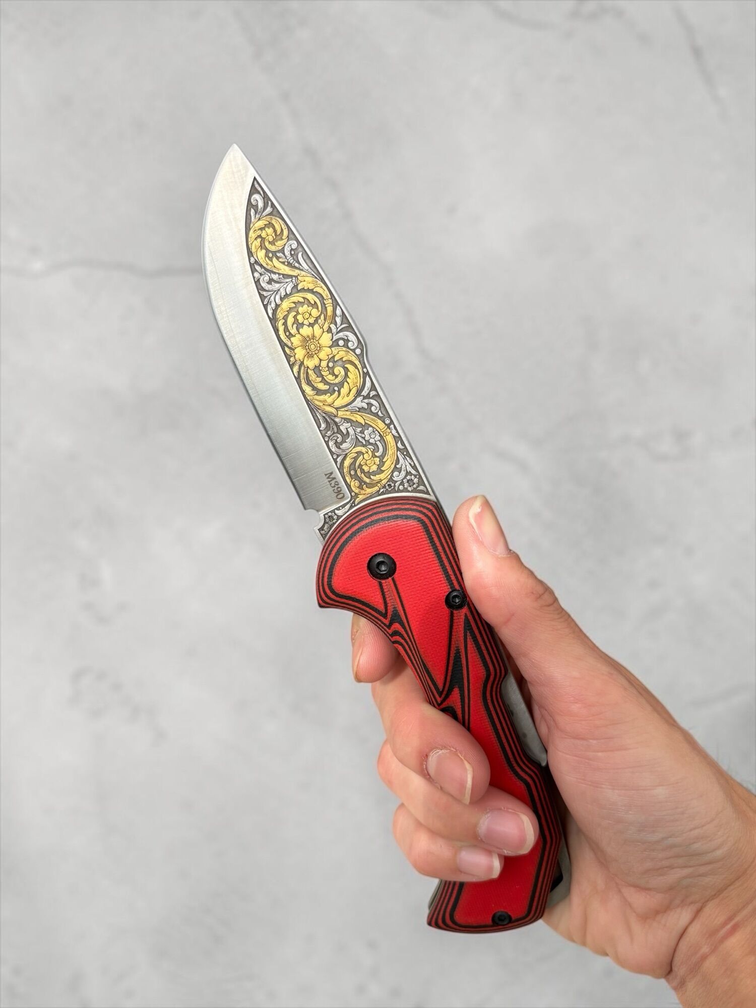 BIÇAK BURADA | TURAN | Handmade – BM390MC & G10 - Image 10