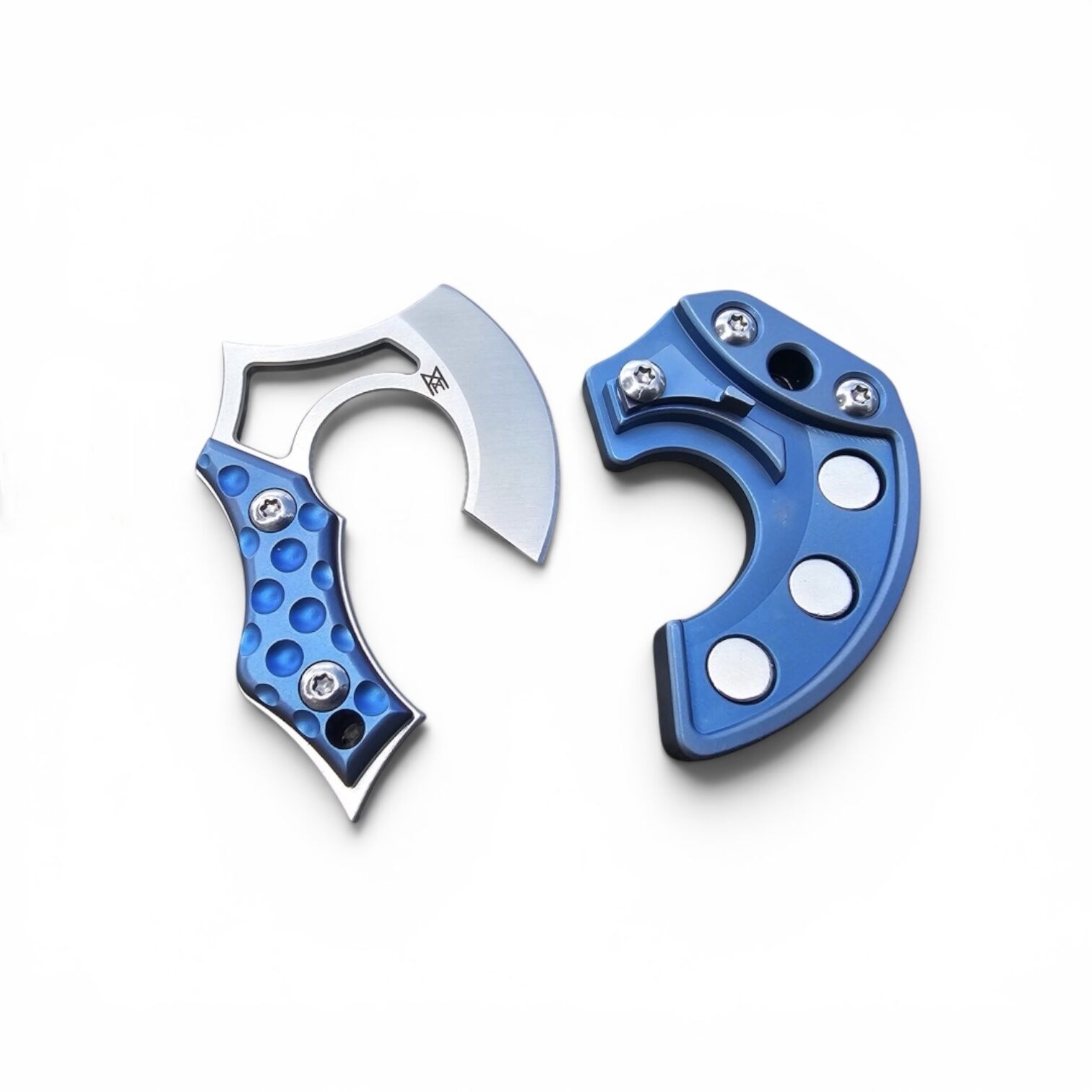 Midgards-Messer EDC NORI NANO V2 Titanium Mini Axe Böhler N690