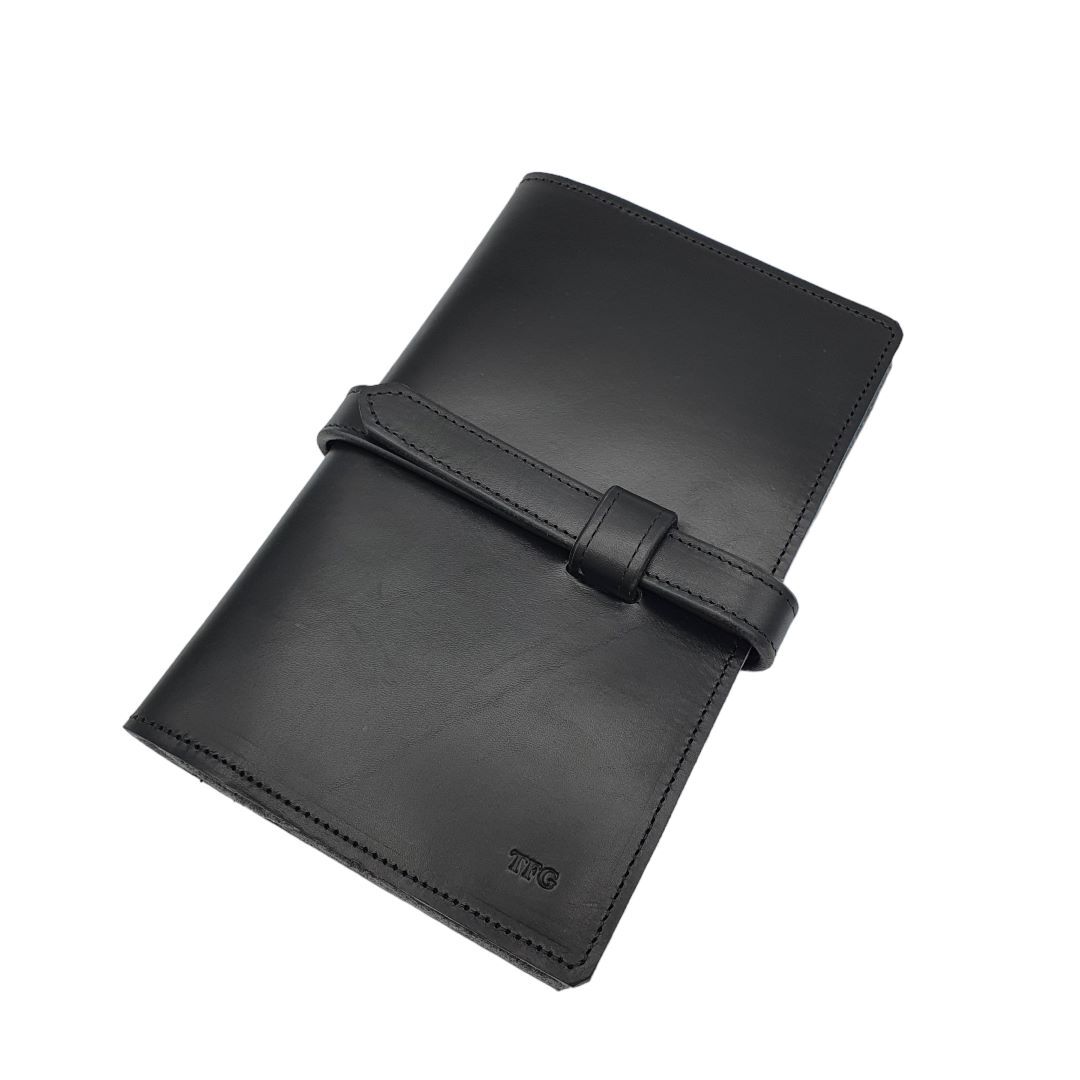 Tools For Gents Gentlemen's Gear Bag (8 Folder) Leather Black