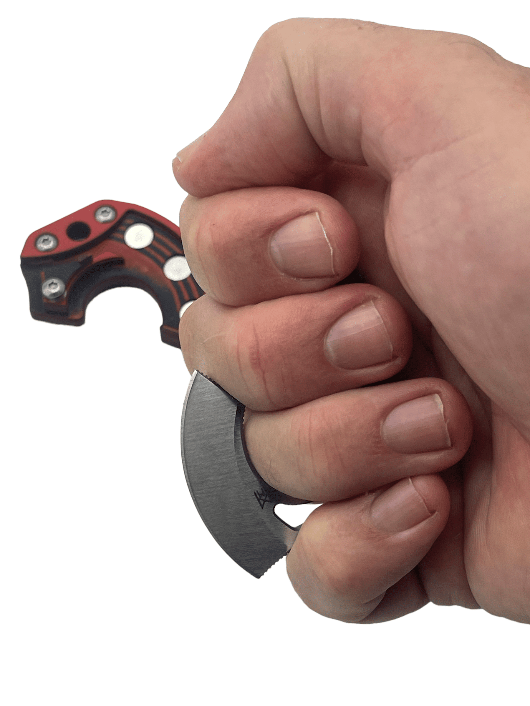 Midgards-Messer EDC NORI NANO V2 G10 red Mini Axe Böhler N690 - Image 17
