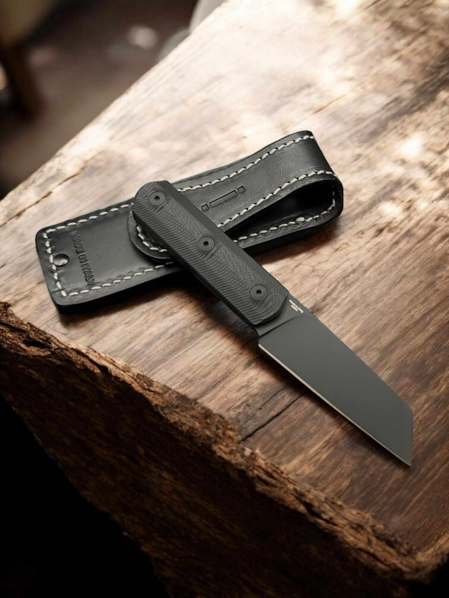 Straight Line EDC | ERNY | Black PVD M390 /G10 Black- Designed by Igor Bortolussi – Bild 2
