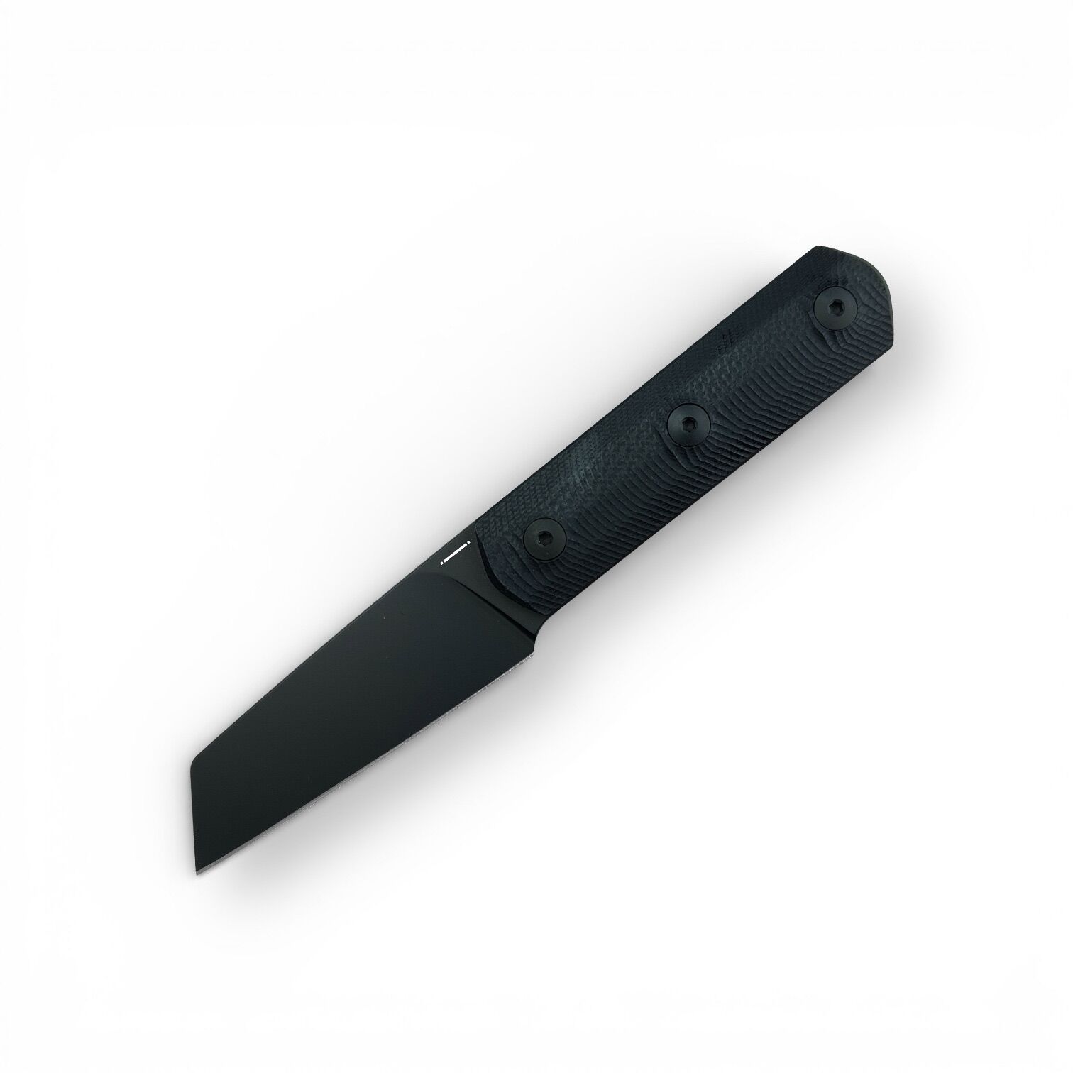 Straight Line EDC | ERNY | Black PVD M390 /G10 Black- Designed by Igor Bortolussi